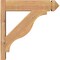 Ekena Millwork Funston Smooth Arts and Crafts Outlooker, Western Red Cedar, 5 1/2"W x 20"D x 20"H OUT06X20X20FST03SWR - alternate 2